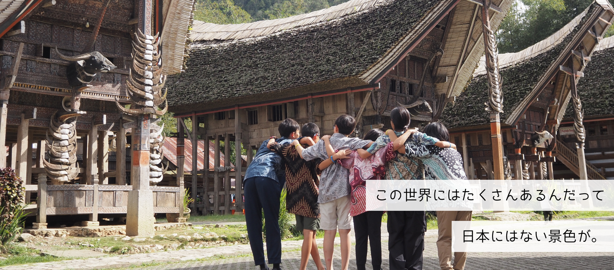 この世にはたくさんだって日本にはない景色が